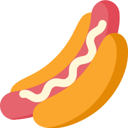 hot-dog Icône