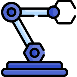 Robot arm icon