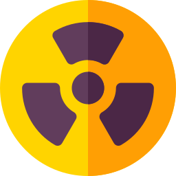 radioactif Icône