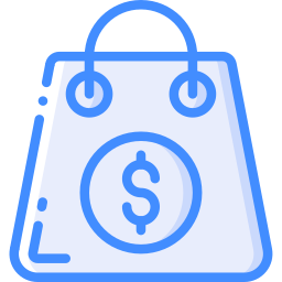 Shopping bag icon