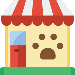 Pet shop icon