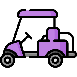 Golf cart icon