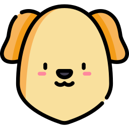 Golden retriever icon