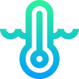 Water temperature icon