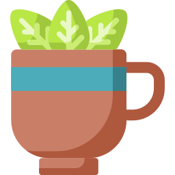 Herbal tea icon