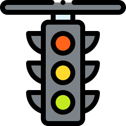 Traffic light icon