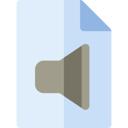 Audio file icon