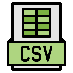 csv 파일 icon