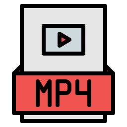 mp4 파일 icon