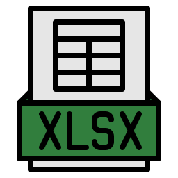 xlsx 파일 icon