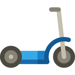 Kick scooter icon