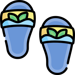 Flip flops icon