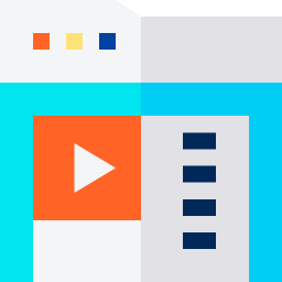 Video player icon