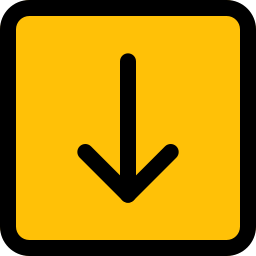 Arrow down icon