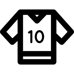 Soccer jersey icon