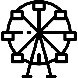 Ferris wheel icon