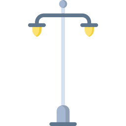 Street lamp icon