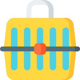 Pet carrier icon