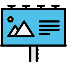 plakatwand icon