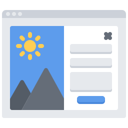 pop-up icon