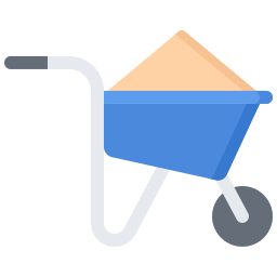 Wheelbarrow icon