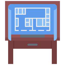 Drawing table icon