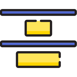 alignement Icône