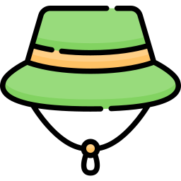 Fishing hat icon