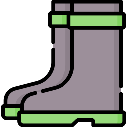 Fishing boots icon