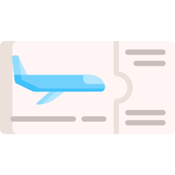 Plane tickets icon