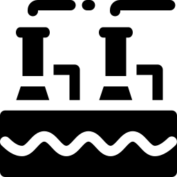 Geothermal energy icon