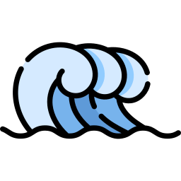 Wavy pool icon