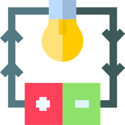 elektrischer stromkreis icon