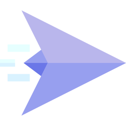 Paper plane icon