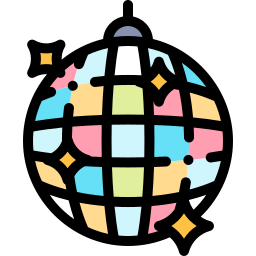 Disco ball icon