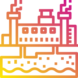 Geothermal energy icon