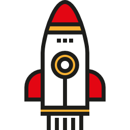 Rocket ship icon