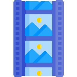 filmstrip icoon