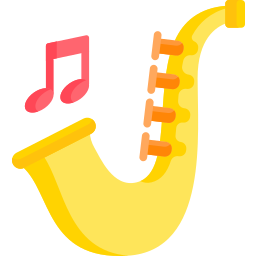 saxofoon icoon