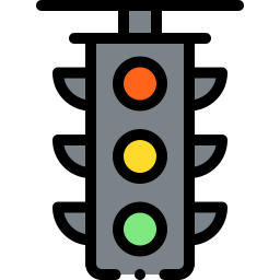 Traffic light icon