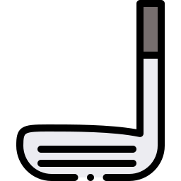 Golf stick icon