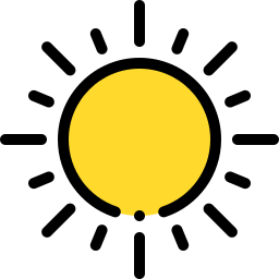 soleil Icône