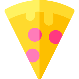 Pizza slice icon