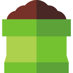 Potting soil icon