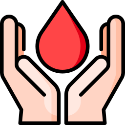 Blood donation icon