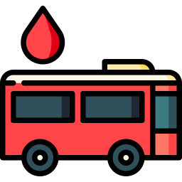 Blood donation icon