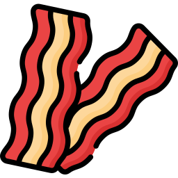 bacon Icône