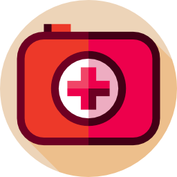 First aid kit icon