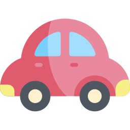 Toy car icon