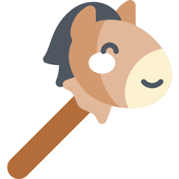 Hobby horse icon